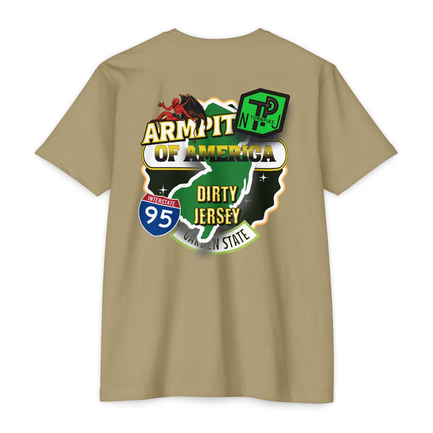 Interstate 95, New Jersey Turnpike, Dirty Jersey Design