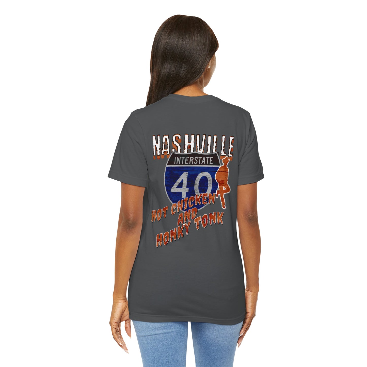 Nashville Interstate 40 Road Trip Country Music Tee