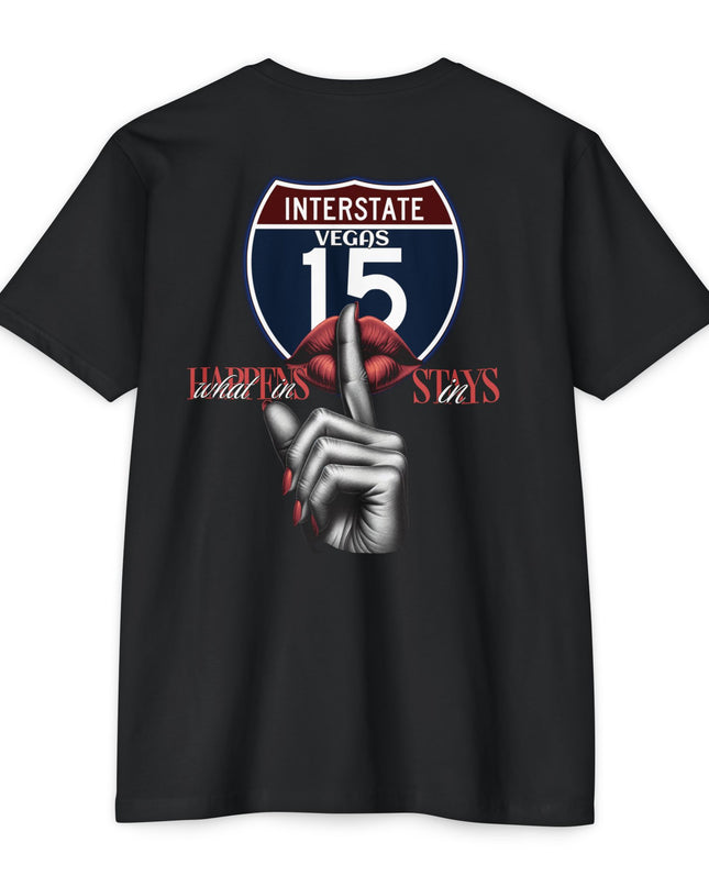 Interstate 15 Las Vegas What Happens in Vegas Stays in Vegas - Roads and Routes Apparel
