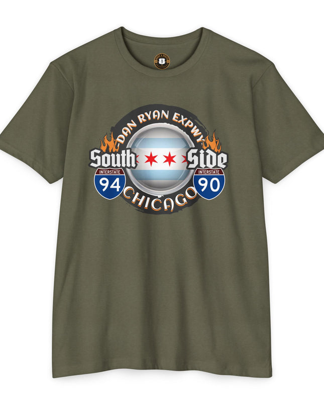 Dan Ryan Expressway Chicago Road Trip T-Shirt