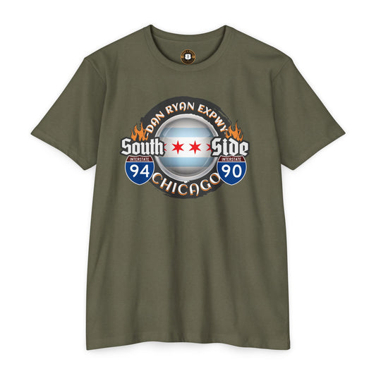 Dan Ryan Expressway Chicago Road Trip T-Shirt
