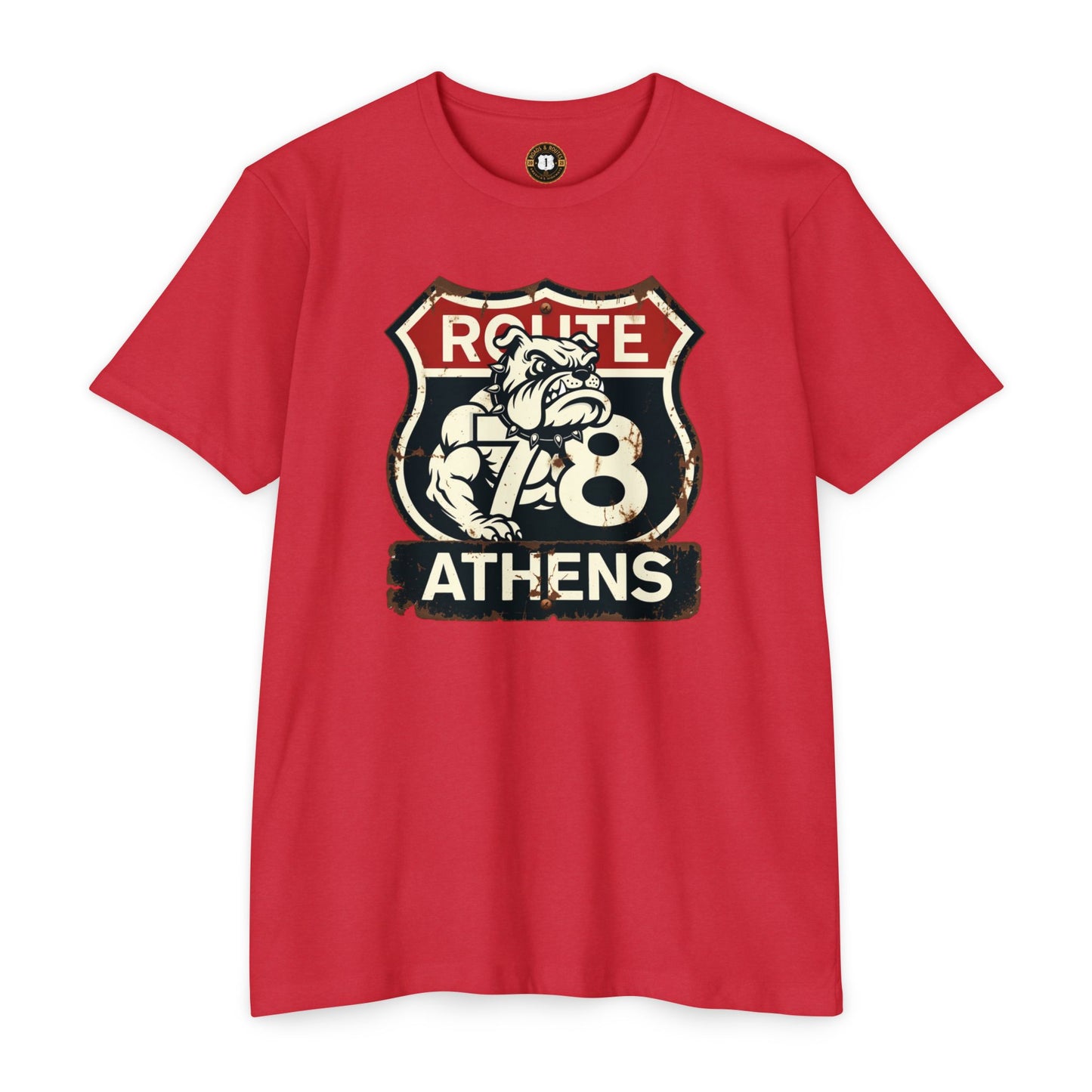 Bulldog Country Athens Georgia Route 78 T-Shirt — Local Pride Alumni Tee