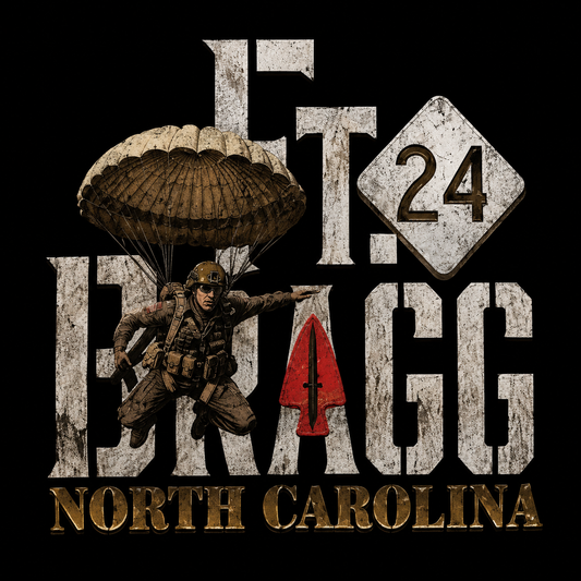Fort Bragg North Carolina Route 24 Tee