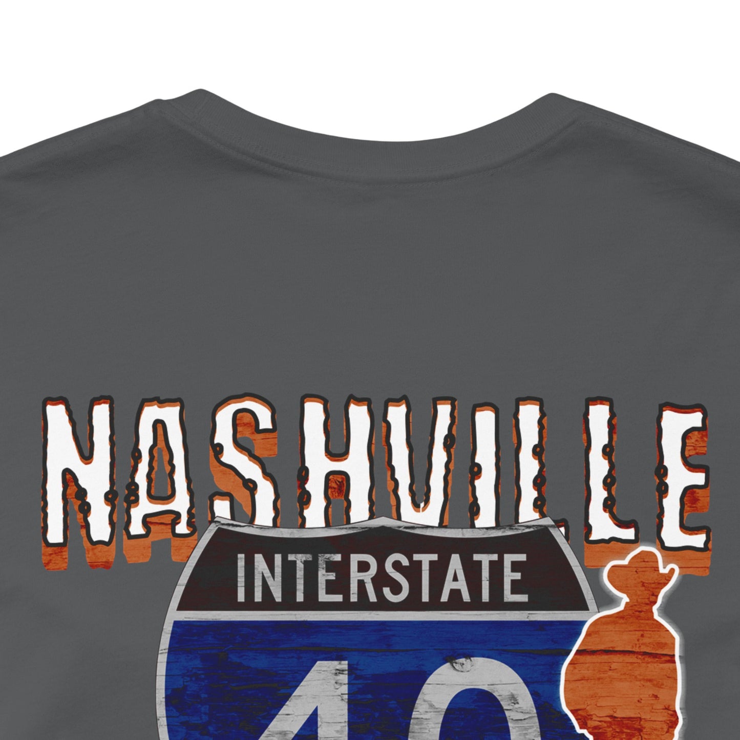 Nashville Interstate 40 Road Trip Country Music Tee