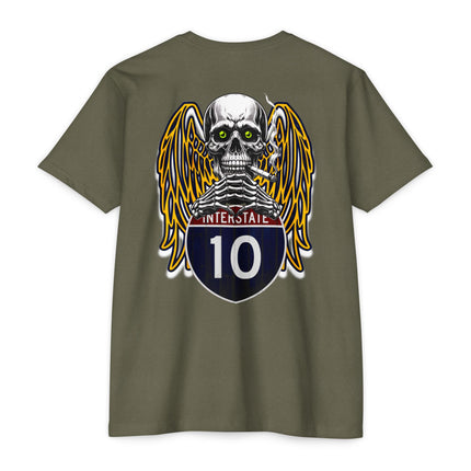 Interstate 10 T-shirt - Buckle Up for the Scary Journey