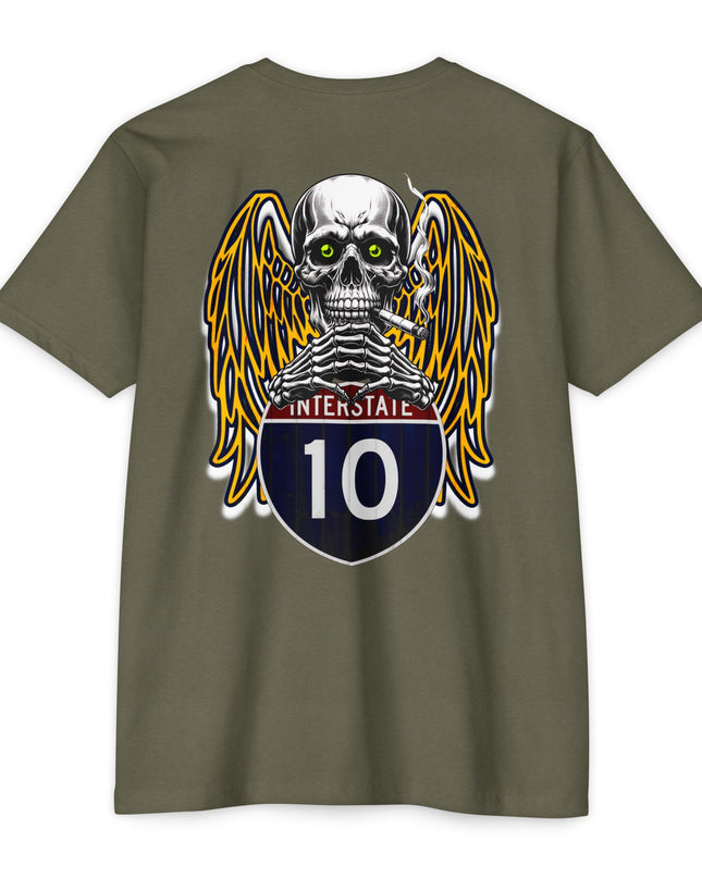 Interstate 10 T-shirt - Buckle Up for the Scary Journey