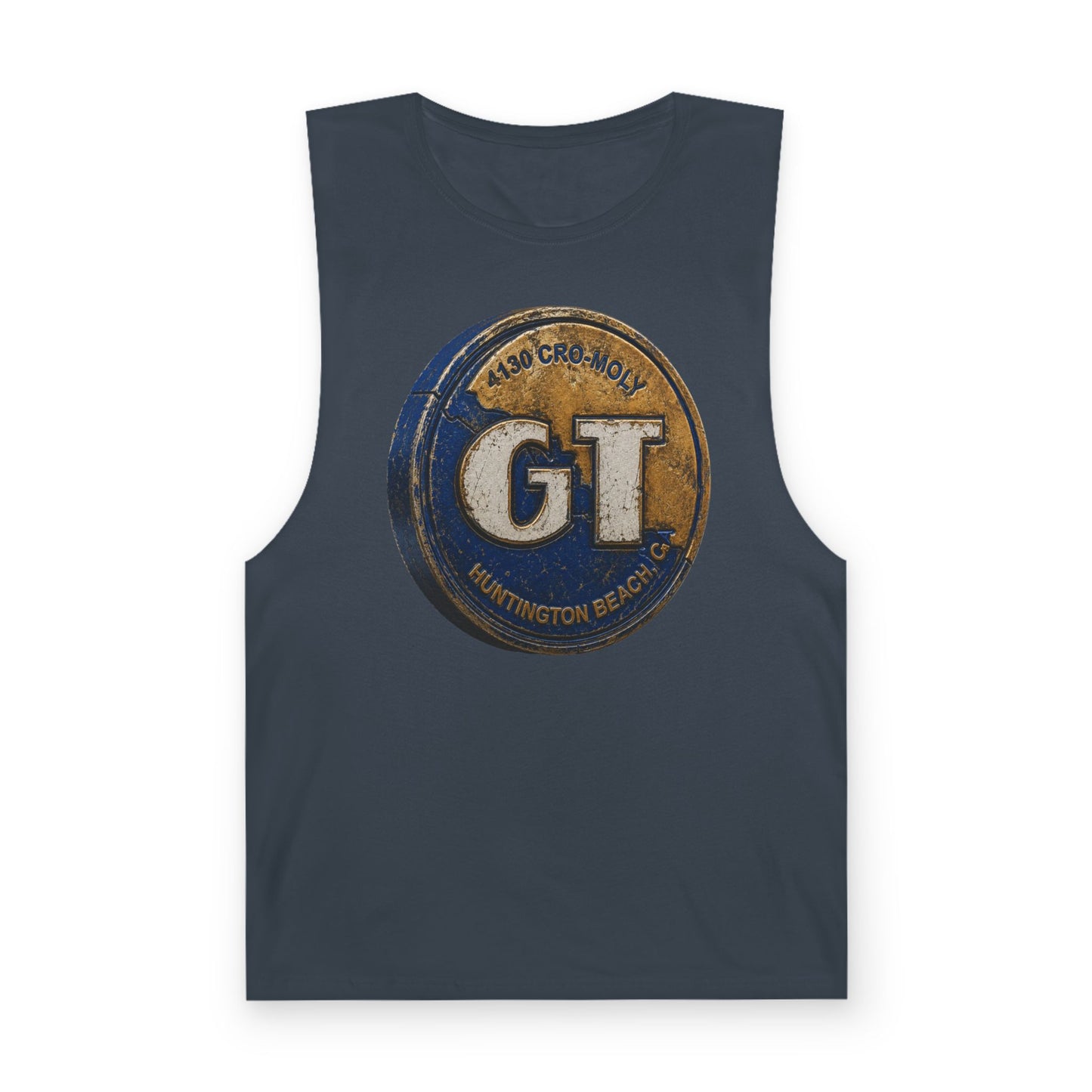 GT BMX Vintage Logo Tank Top — Retro BMX Cycling Muscle Tee