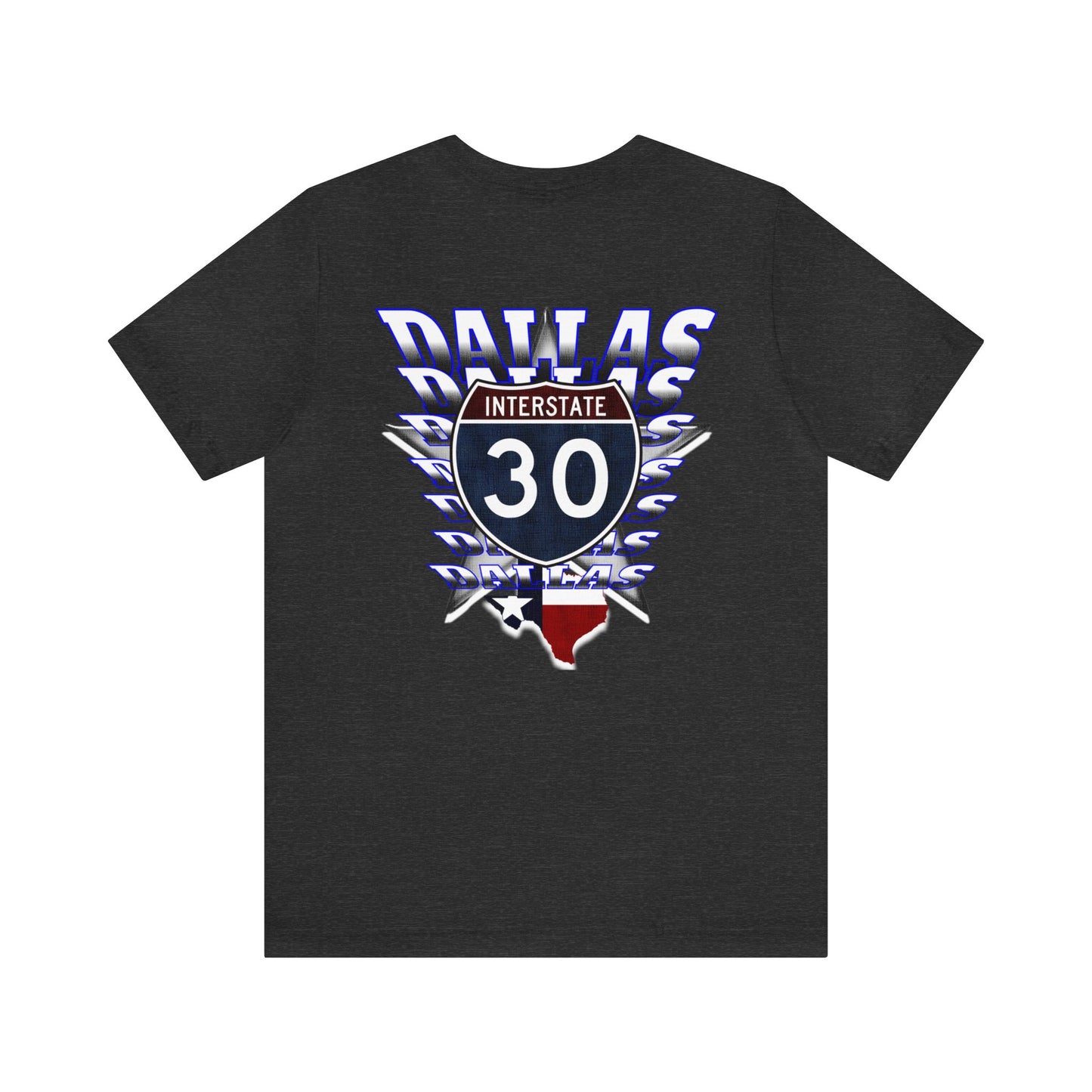 i-30, dallas, tx, Unisex Jersey Short Sleeve Tee