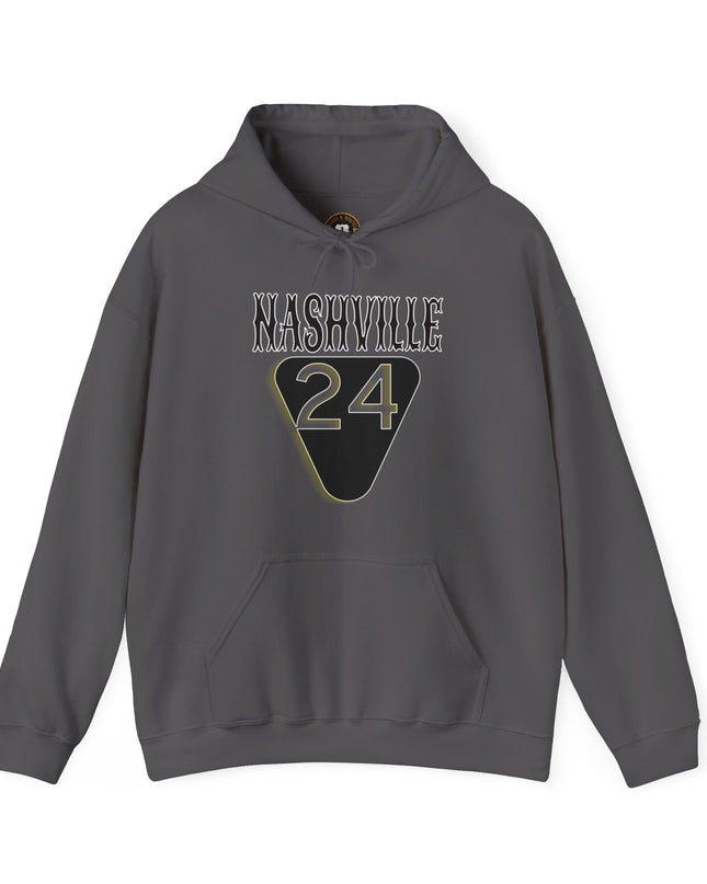 Hooded Sweatshirt Nashville Highway Route 24 Road Trip Soft Blend Apparel