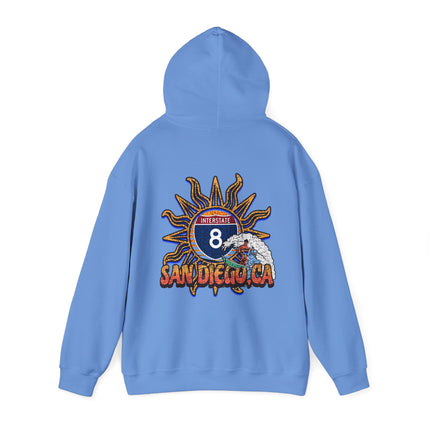 I-8, SAN DIEGO ,CA,  Hooded Sweatshirt