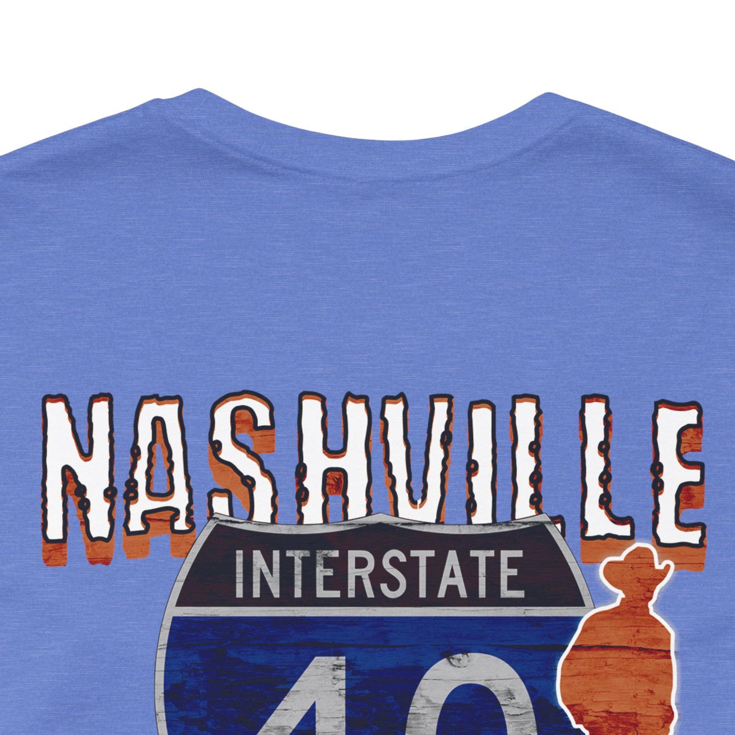 Nashville Interstate 40 Road Trip Country Music Tee