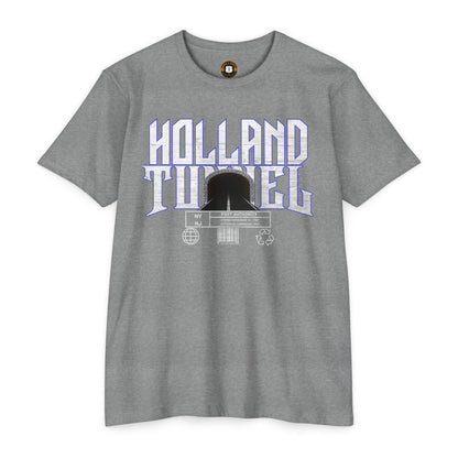 Holland Tunnel NY/NJ T-Shirt | New York New Jersey Hudson River Tunnel Tee | NYC Commuter Route Shirt