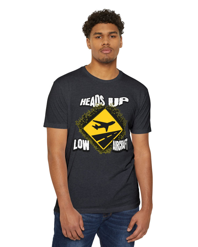 Heads up Low Flying Aircraft Road Sign