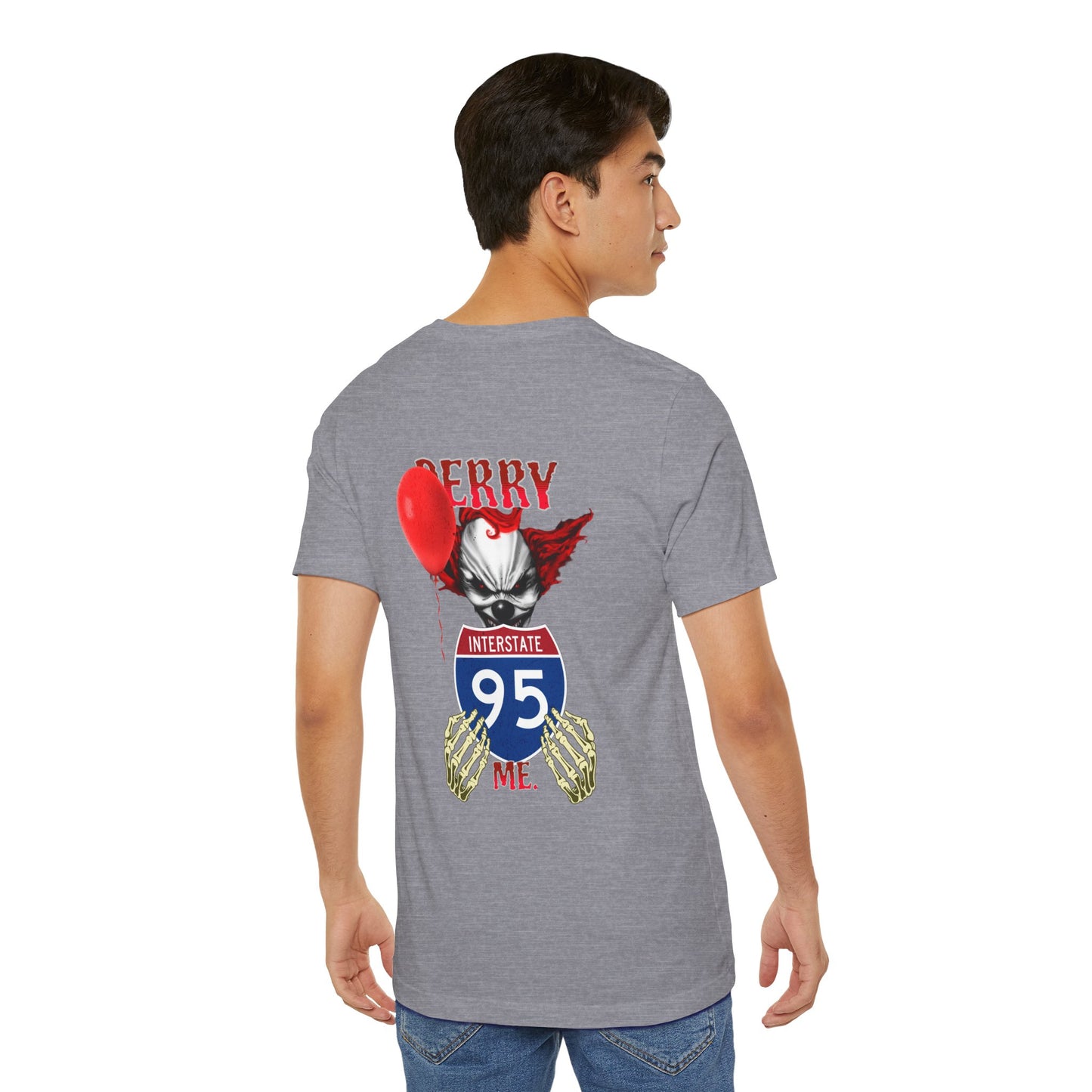 Horror Tee - Derry Maine Interstate 95 Scary Highway Route