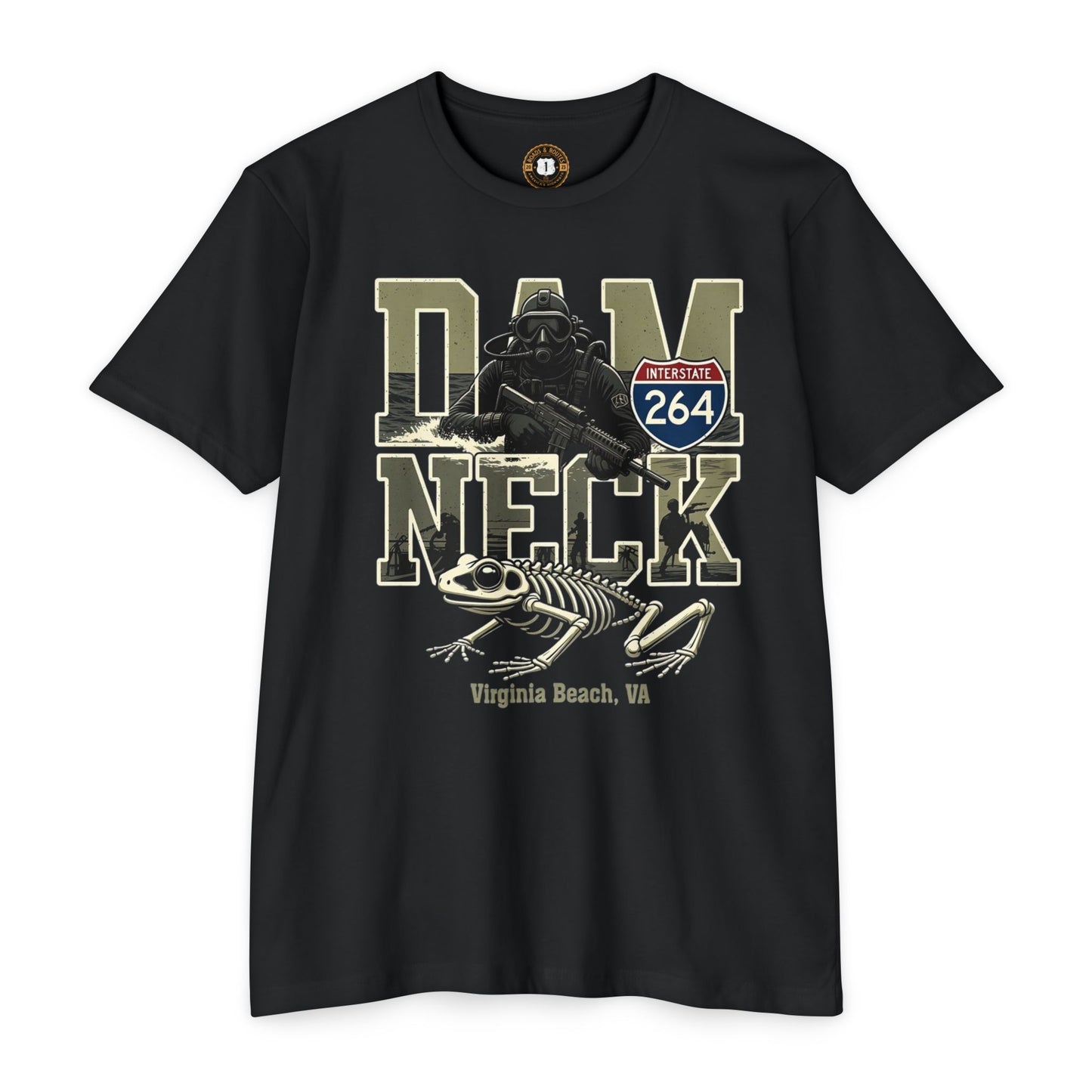 Interstate 264 Virginia Beach Tee – Dam Neck Base Highway Shirt