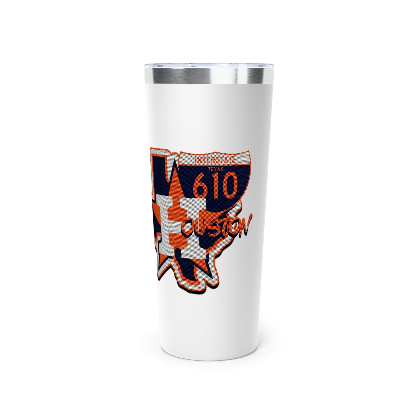 Tumbler - Houston Texas Interstate 610 Design - Roads and Routes Apparel