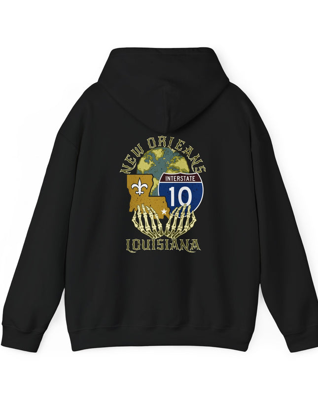 Interstate 10 New Orleans Hoodie