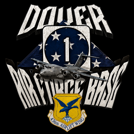 Route 1 Dover Air Force Base T-Shirt