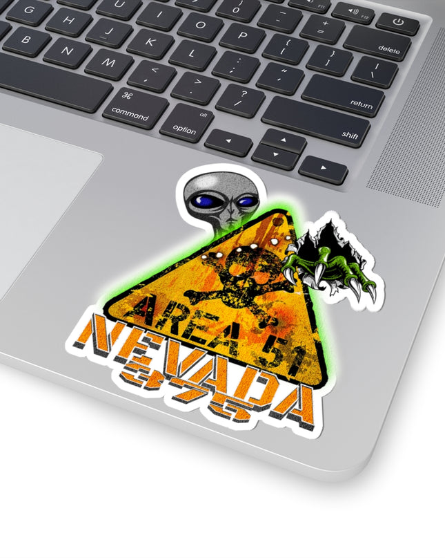 Sticker Sheet - Nevada Route 375 Area 51 Aliens Secret Base