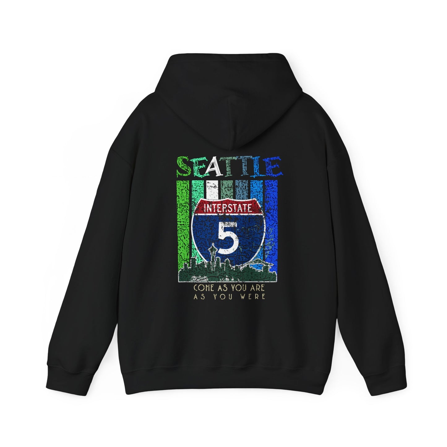 Seattle, Washington Interstate 5 Hoodie