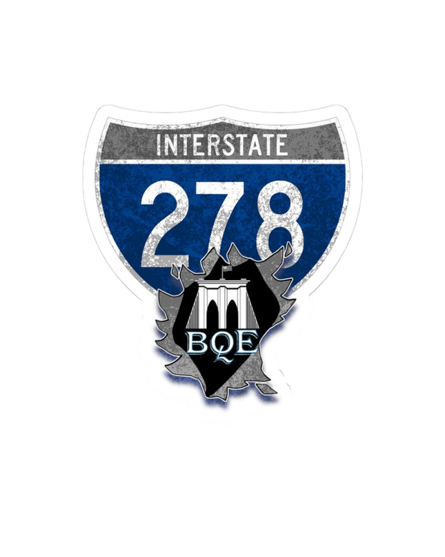 Sticker Set - NYC Interstate 278 Brooklyn Queens Expressway