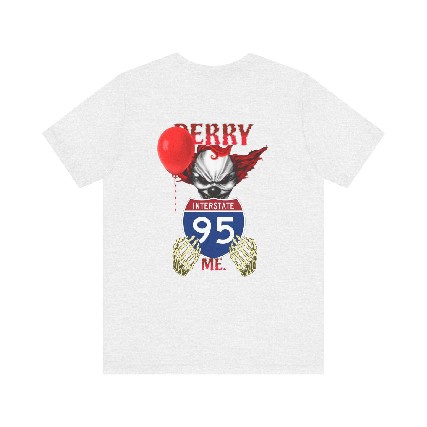 Horror Tee - Derry Maine Interstate 95 Scary Highway Route