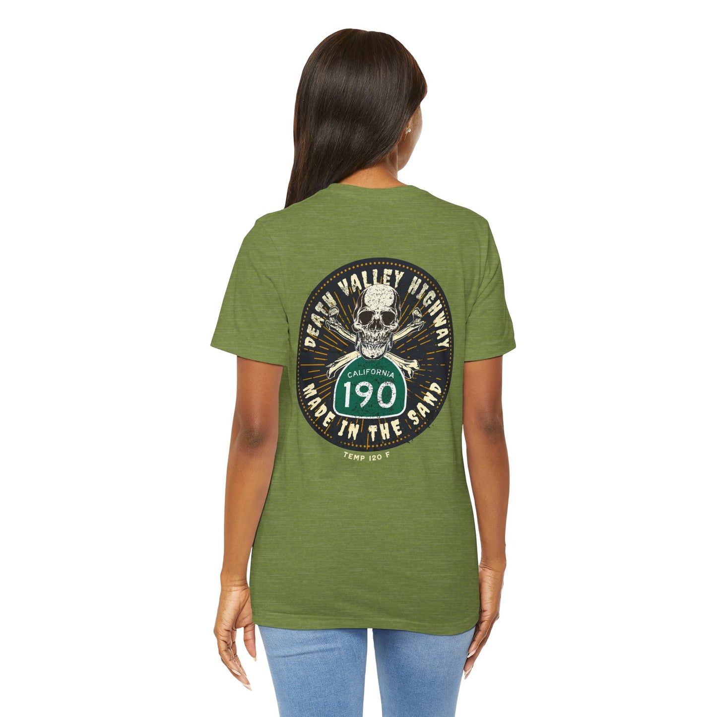 Route 190 Death Valley California Travel Tee