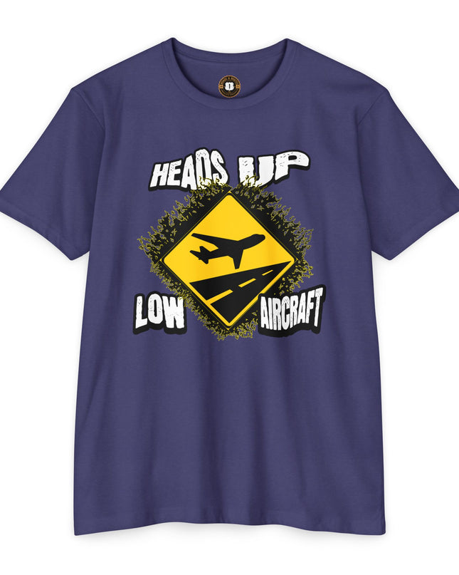 Heads up Low Flying Aircraft Road Sign