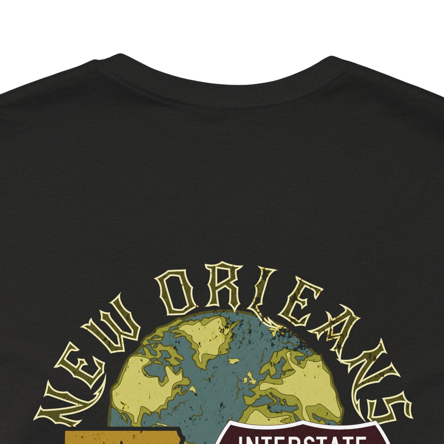 New Orleans Interstate 10 Highway Route Tee