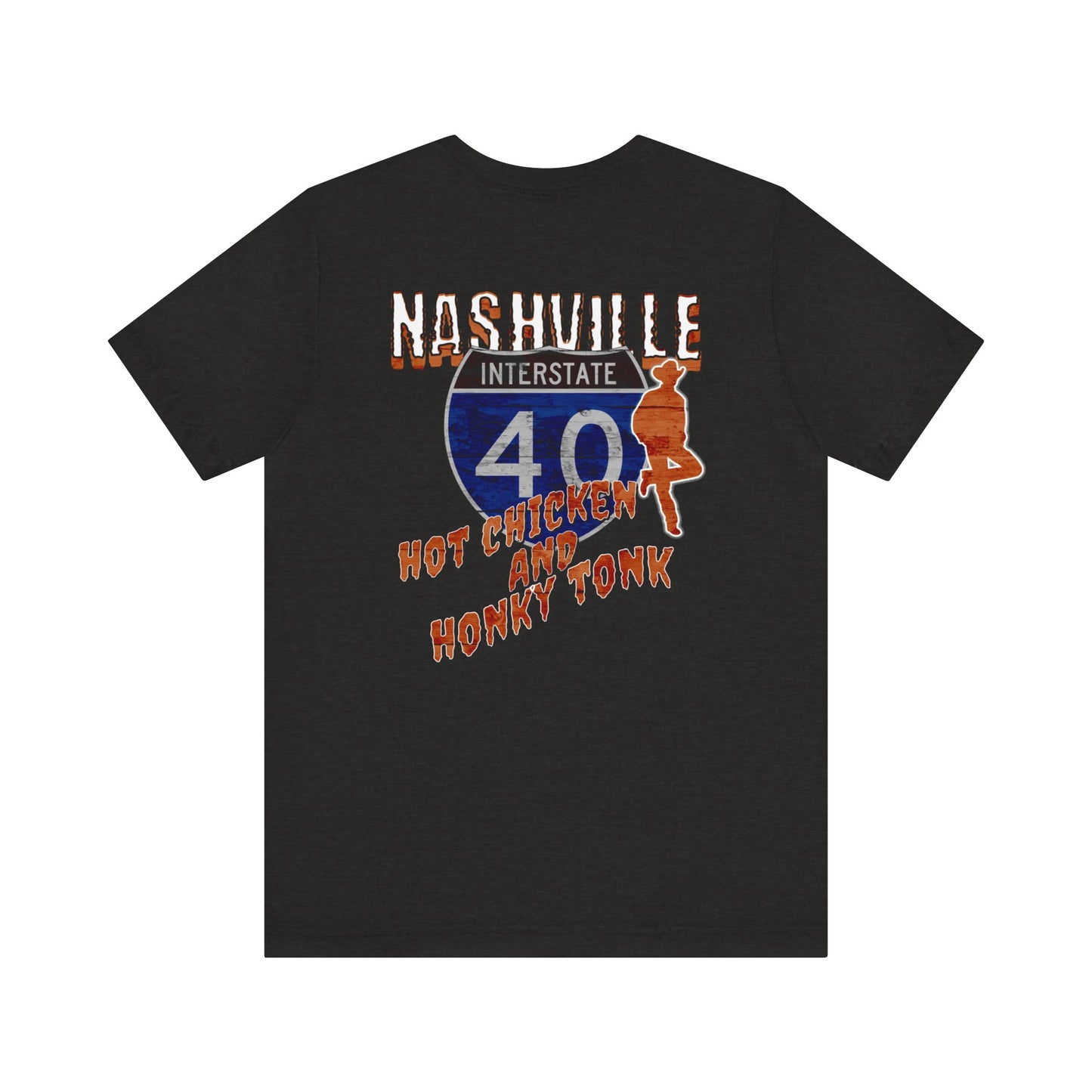 Nashville Interstate 40 Road Trip Country Music Tee