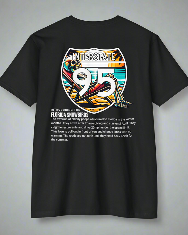 Florida Snowbirds Interstate 95 - Roads and Routes Apparel