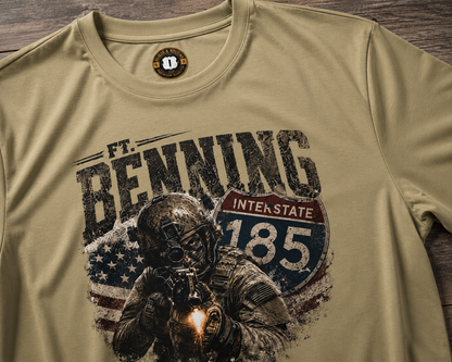Ft. Benning  Infantry Tee Interstate 185