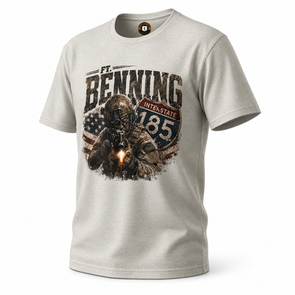 Ft. Benning  Infantry Tee Interstate 185