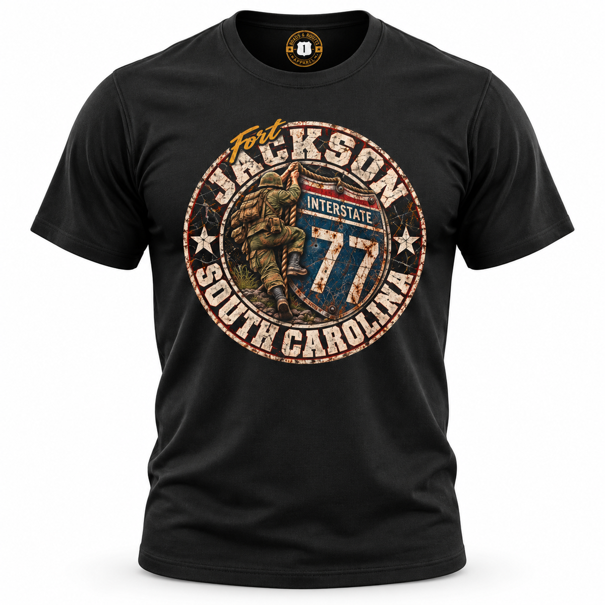 Interstate 77 Columbia, South Carolina Military Route T-Shirt