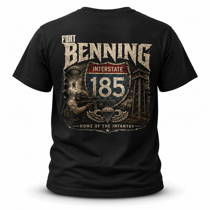 Fort Benning Interstate 185 Ranger Tribute Tee