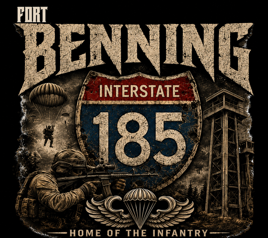 Fort Benning Interstate 185 Ranger Tribute Tee